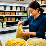 제로웨이스트 운동의 역사와 발전 - Bulk Shopping in Italy** "A bright and airy Italian *negozio sfuso* (bulk store). A woman in casual...